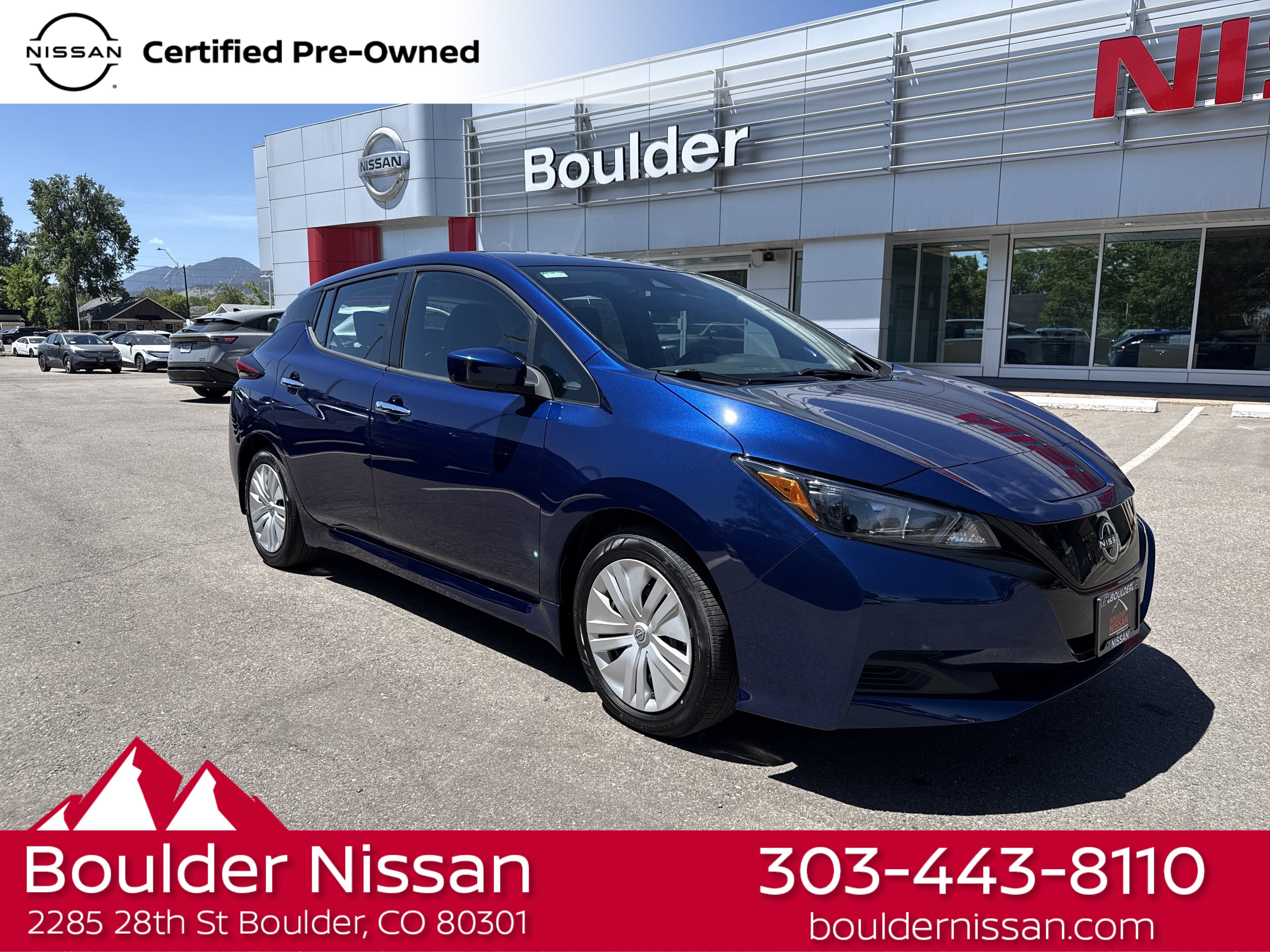 Certified 2025 Nissan Leaf S