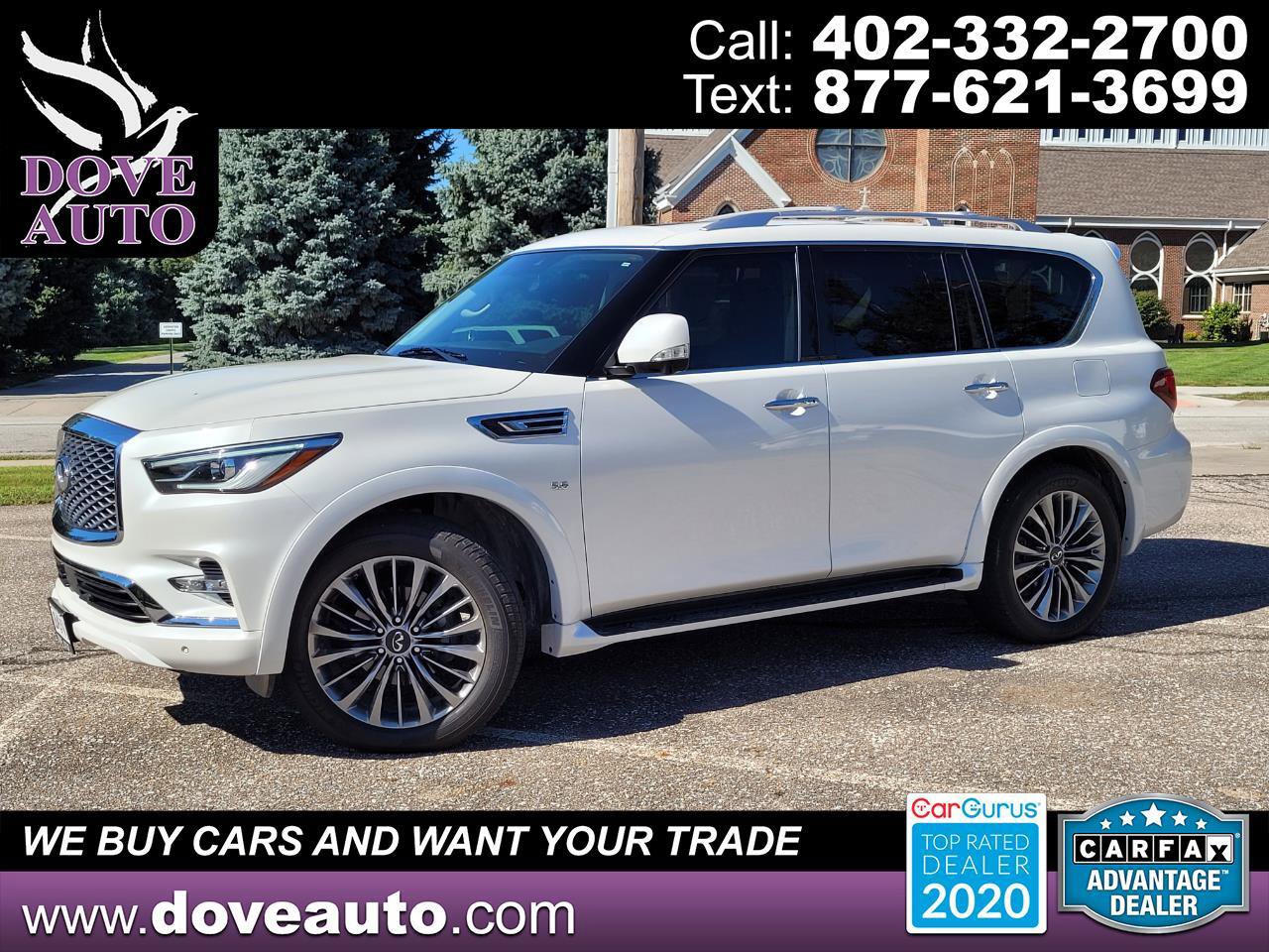 Used 2019 INFINITI QX80 Luxe w/ 22" Wheel Package