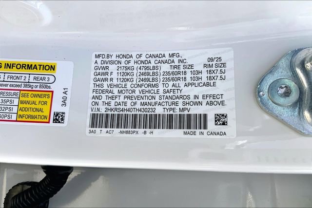 New 2026 Honda CR-V EX image 13