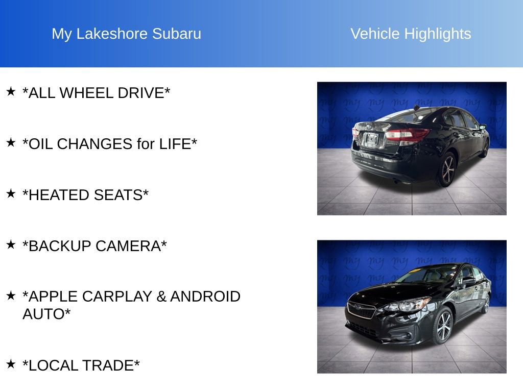 Used 2019 Subaru Impreza 2.0i Premium AWD/4WD image 10