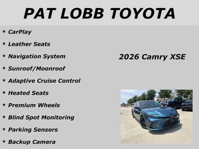 Used 2026 Toyota Camry XSE w/ Premium Plus Package FWD image 20