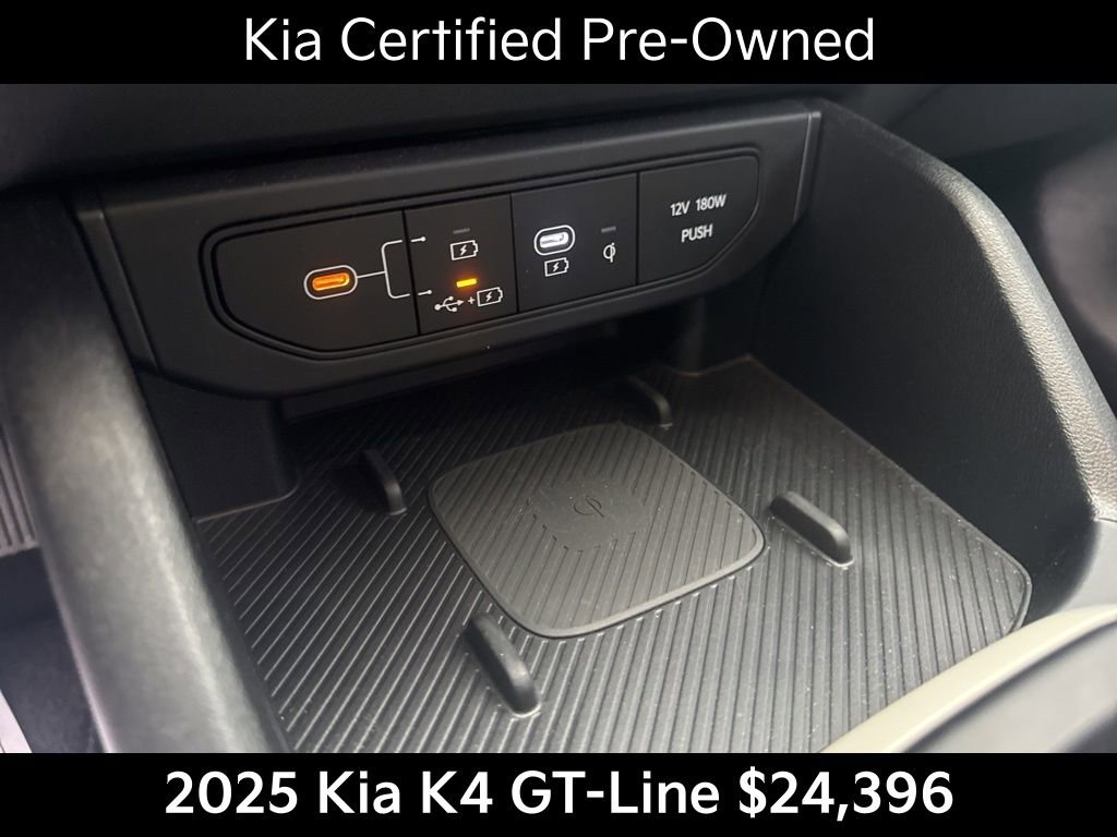 Certified 2025 Kia K4 GT-Line w/ GT-Line Sunroof Package image 29