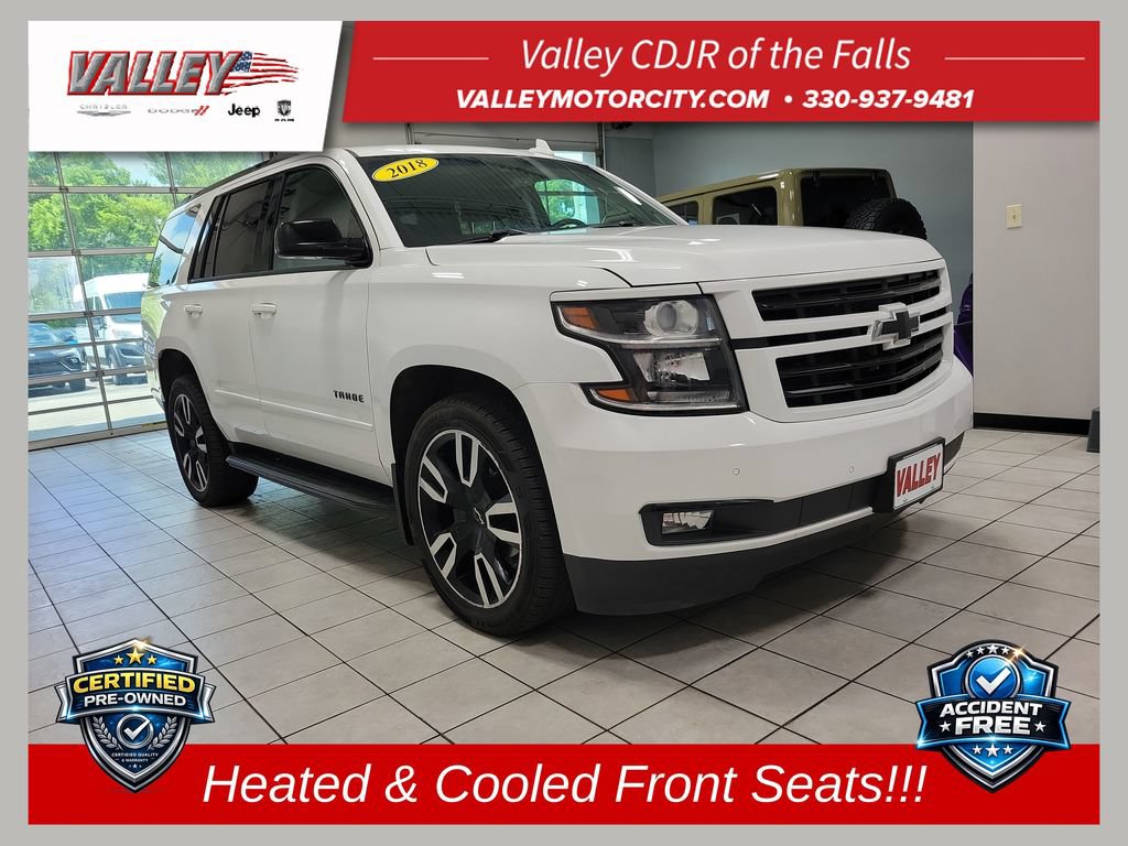 Used 2018 Chevrolet Tahoe Premier AWD/4WD 360° Tour
