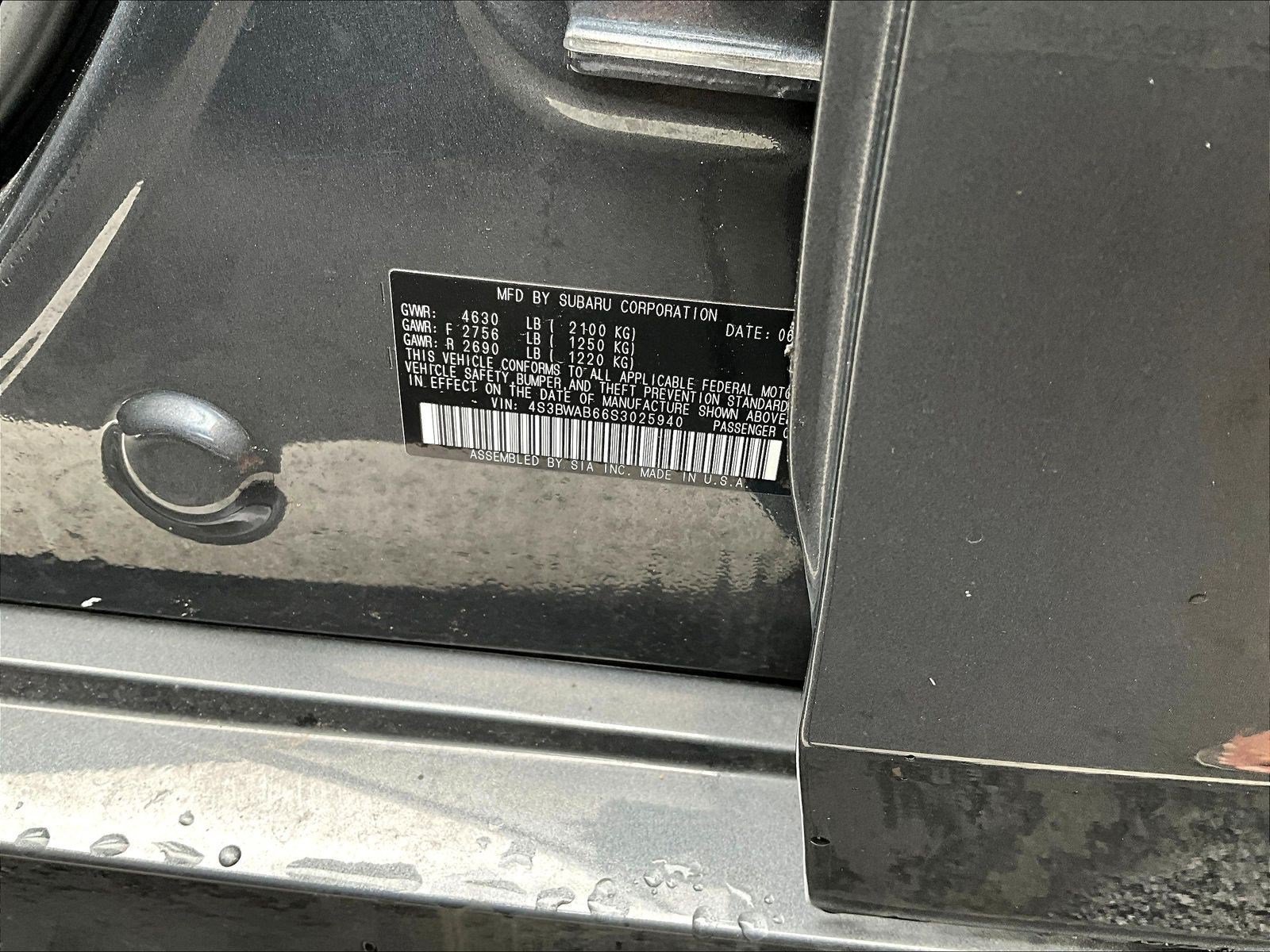 Used 2025 Subaru Legacy AWD/4WD image 4