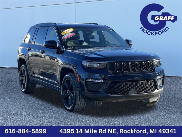Certified 2023 Jeep Grand Cherokee Limited w/ Black Appearance Package