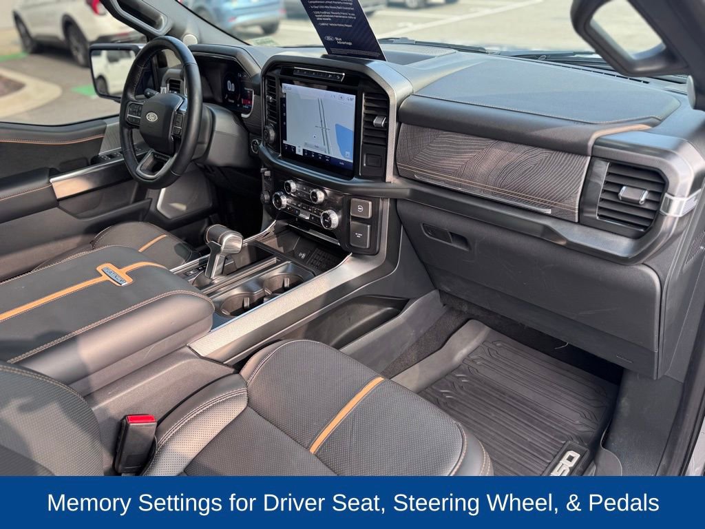 Certified 2023 Ford F150 Platinum w/ Equipment Group 701A High image 22