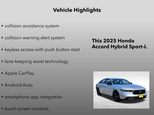 New 2025 Honda Accord Sport image 10