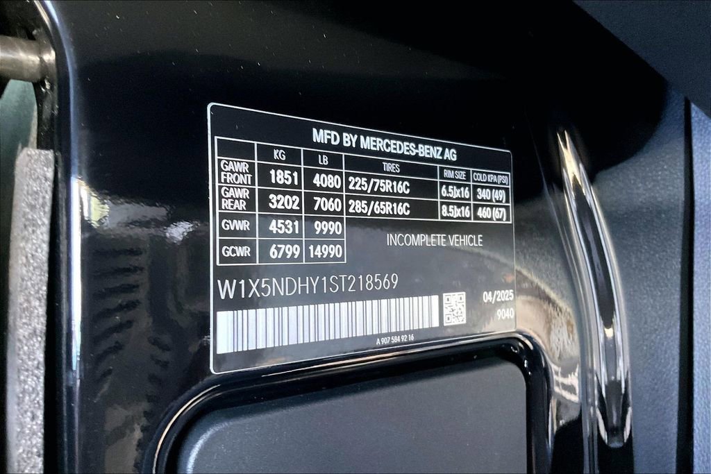 New 2025 Mercedes-Benz Sprinter 3500 image 12