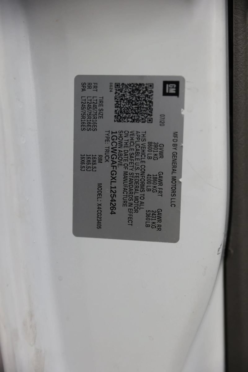Used 2020 Chevrolet Express 2500 w/ Communications Package RWD image 30