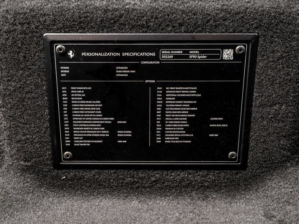 Certified 2024 Ferrari SF90 Spider AWD/4WD image 36