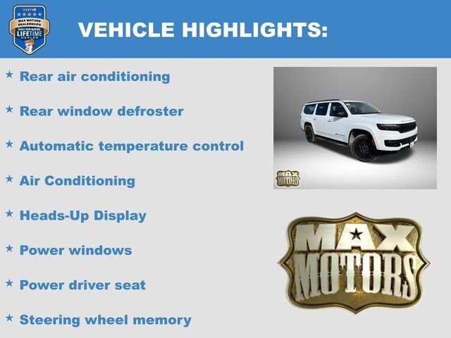 New 2024 Jeep Wagoneer L Series II w/ Convenience Group I image 27