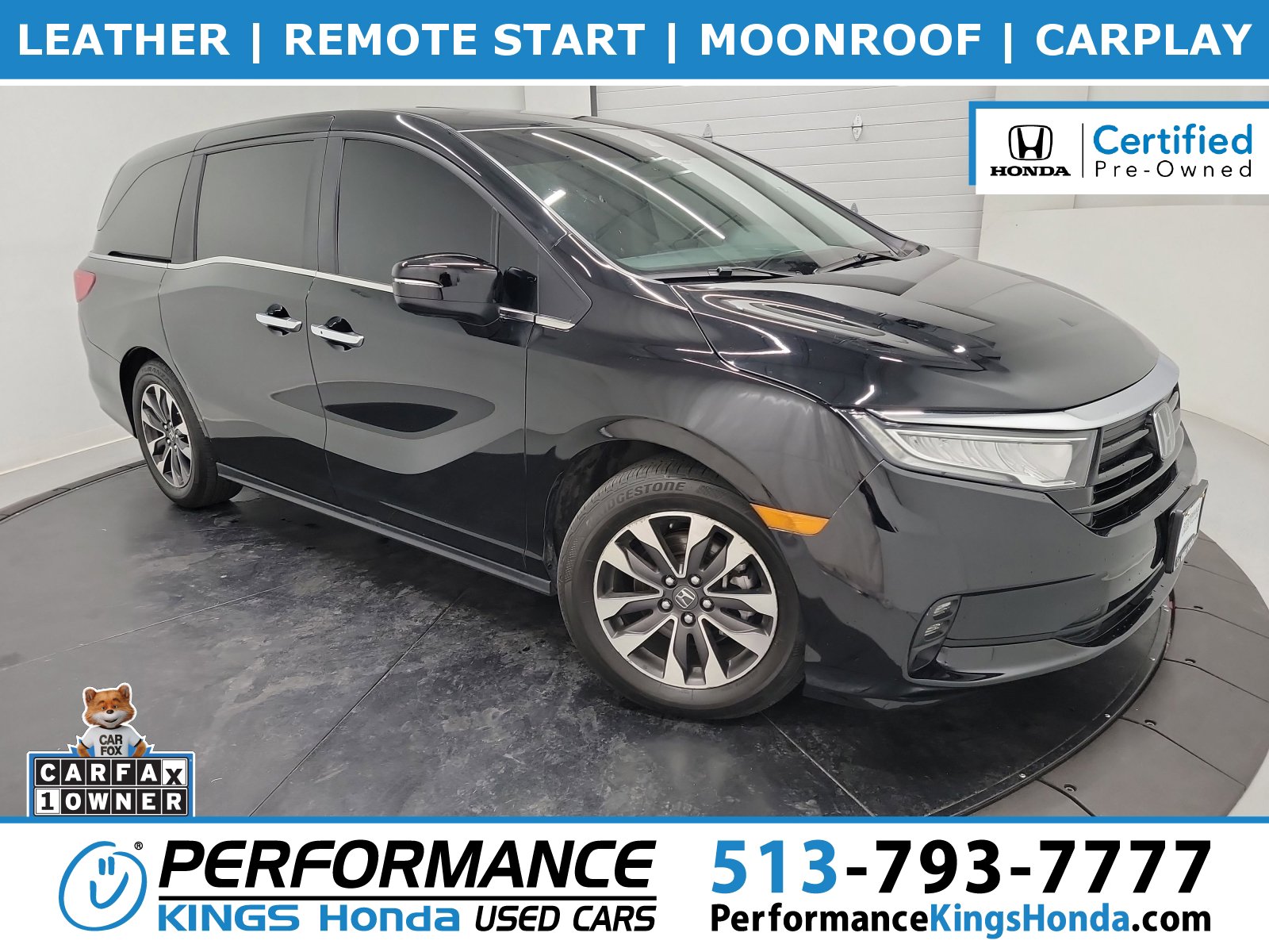 Certified 2024 Honda Odyssey EX-L image 1