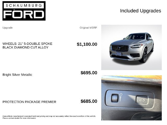 Used 2021 Volvo XC90 T6 Momentum w/ Protection Package Premier AWD/4WD image 4
