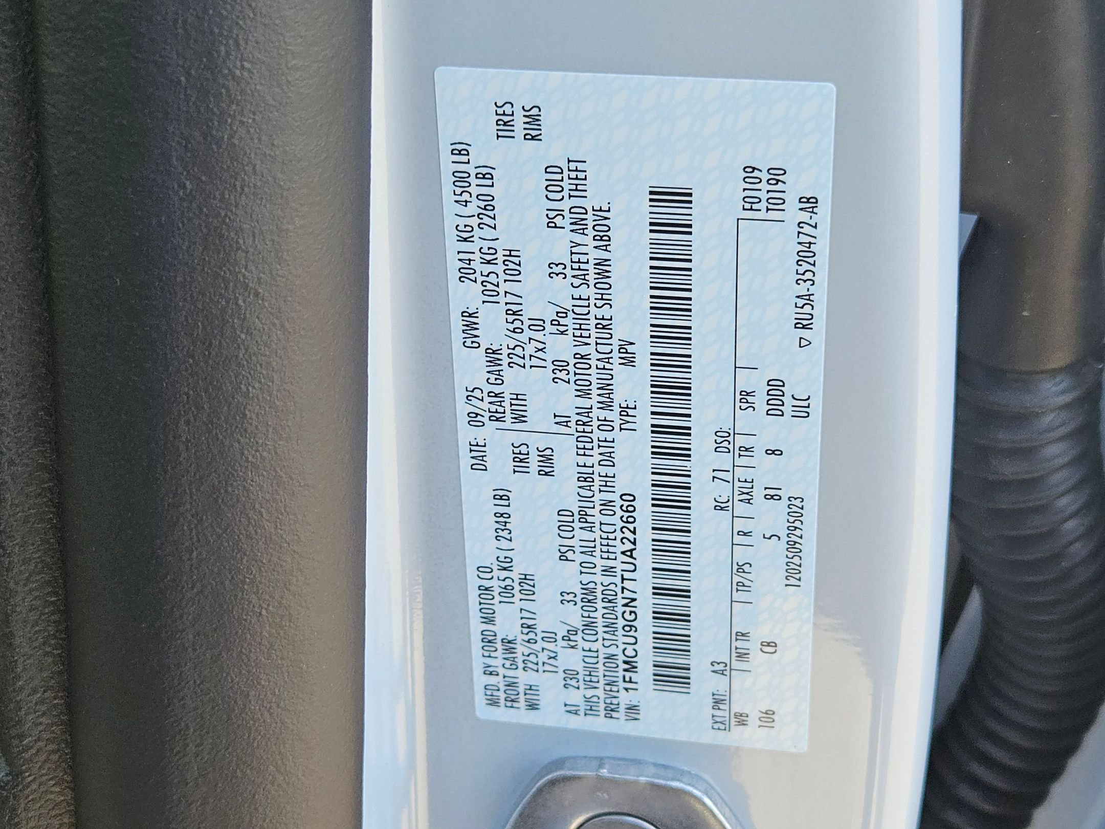 New 2026 Ford Escape Active w/ Tech Pack #1 image 16