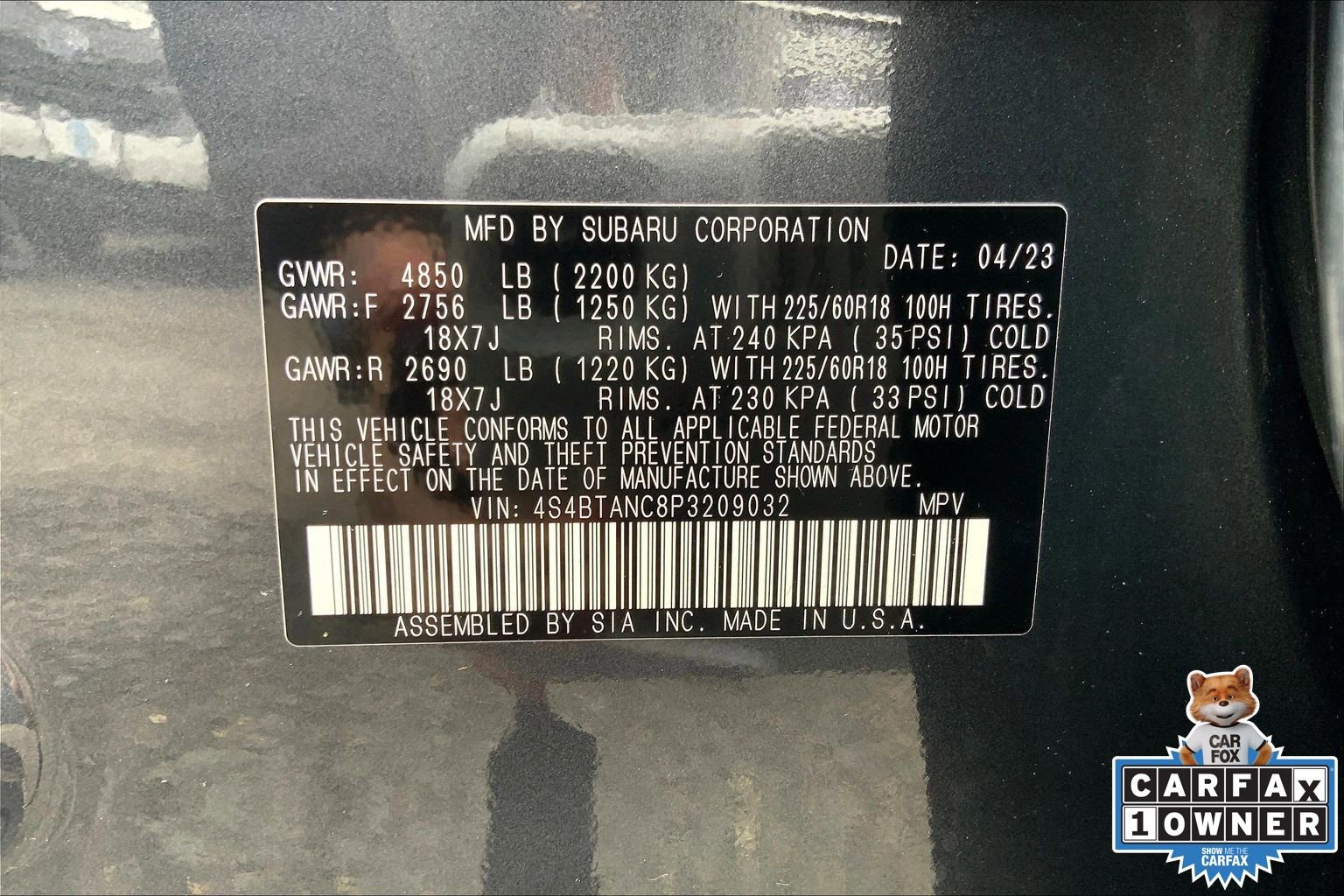 Certified 2023 Subaru Outback Limited image 33