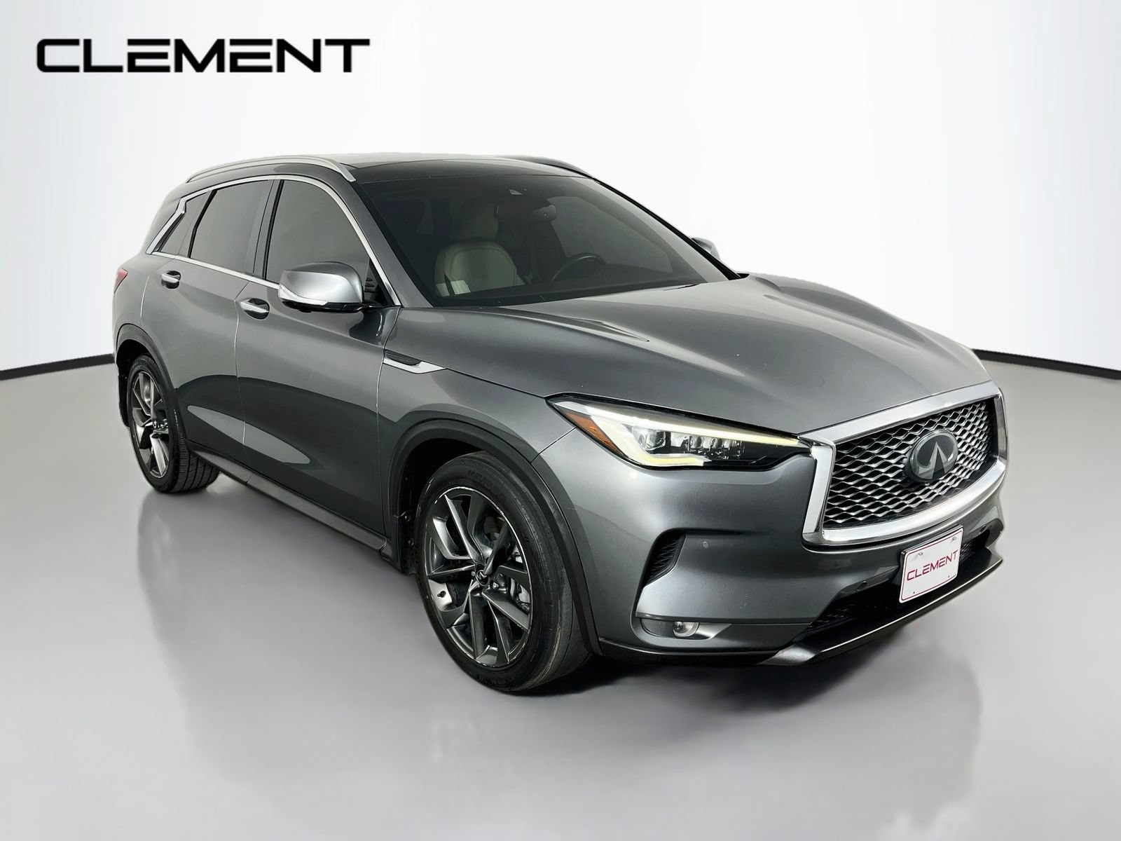 Used 2021 INFINITI QX50 Autograph w/ Premium White Leather Package AWD/4WD image 3