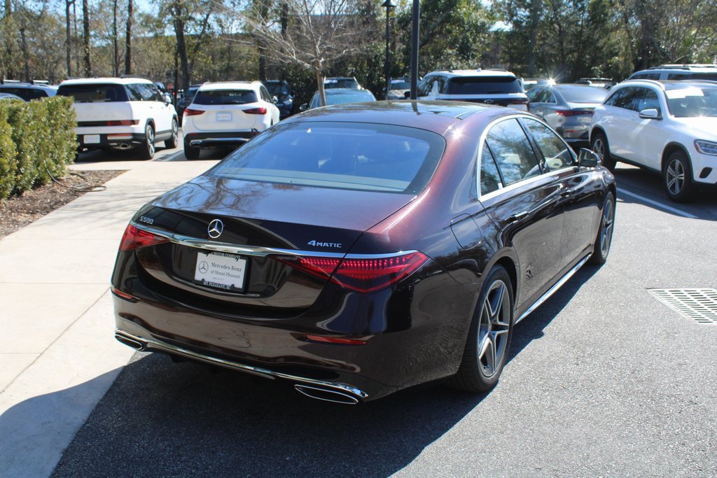 Certified 2021 Mercedes-Benz S 580 4MATIC Sedan w/ AMG Line image 5