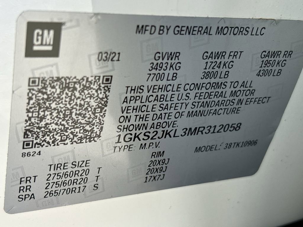 Certified 2021 GMC Yukon XL Denali w/ Advanced Technology Package image 37