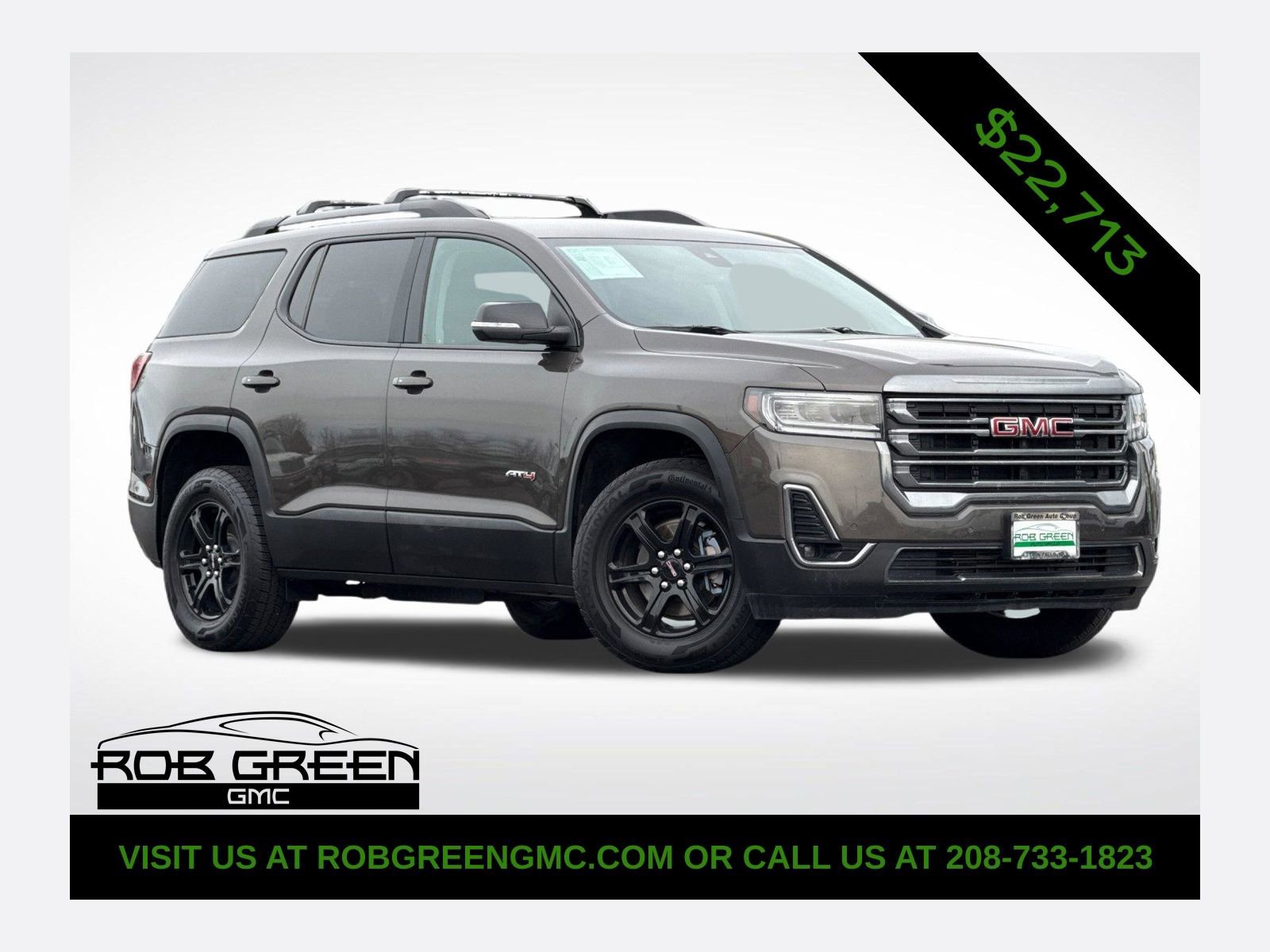 Used 2020 GMC Acadia AT4 w/ Driver Alert Package II image 1