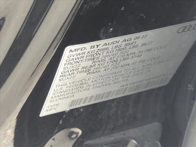 Used 2023 Audi SQ8 Premium Plus AWD/4WD image 26