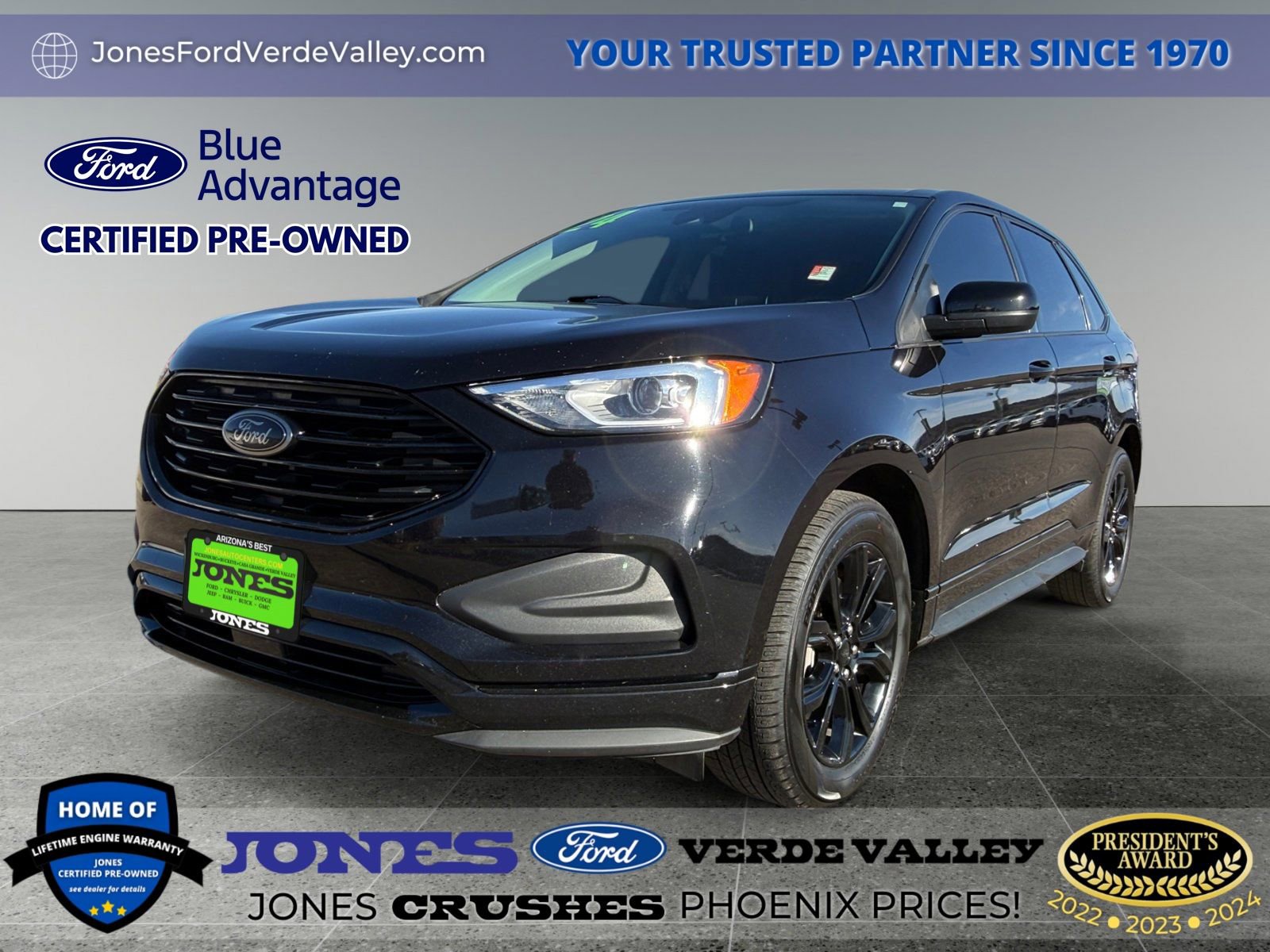 Certified 2024 Ford Edge SE w/ Black Appearance Package image 1