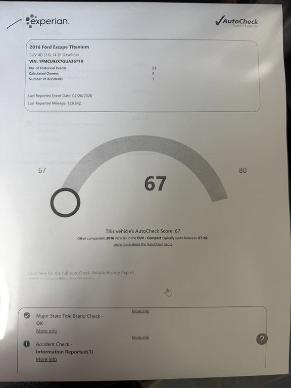 Used 2016 Ford Escape Titanium image 23