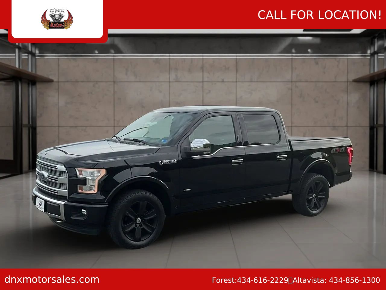Used 2017 Ford F150 Platinum w/ Equipment Group 701A Luxury