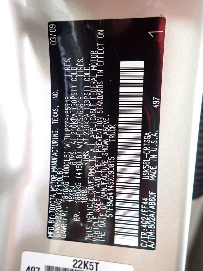 Used 2009 Toyota Tundra SR5 image 49