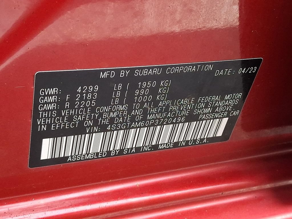 Used 2023 Subaru Impreza 2.0i Sport AWD/4WD image 30