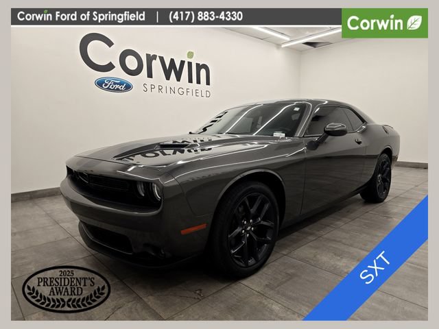 Used 2021 Dodge Challenger SXT w/ Blacktop Package RWD image 1