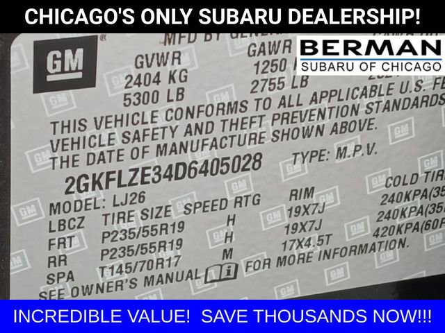 Used 2013 GMC Terrain Denali w/ LPO, Protection Package image 19