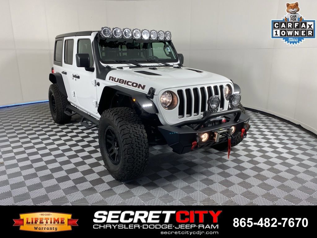 Used 2022 Jeep Wrangler Unlimited Rubicon AWD/4WD image 1