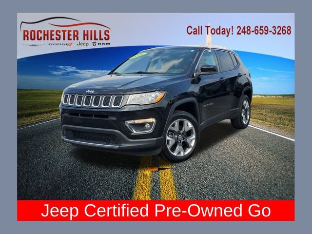 Certified 2020 Jeep Compass Limited AWD/4WD image 1