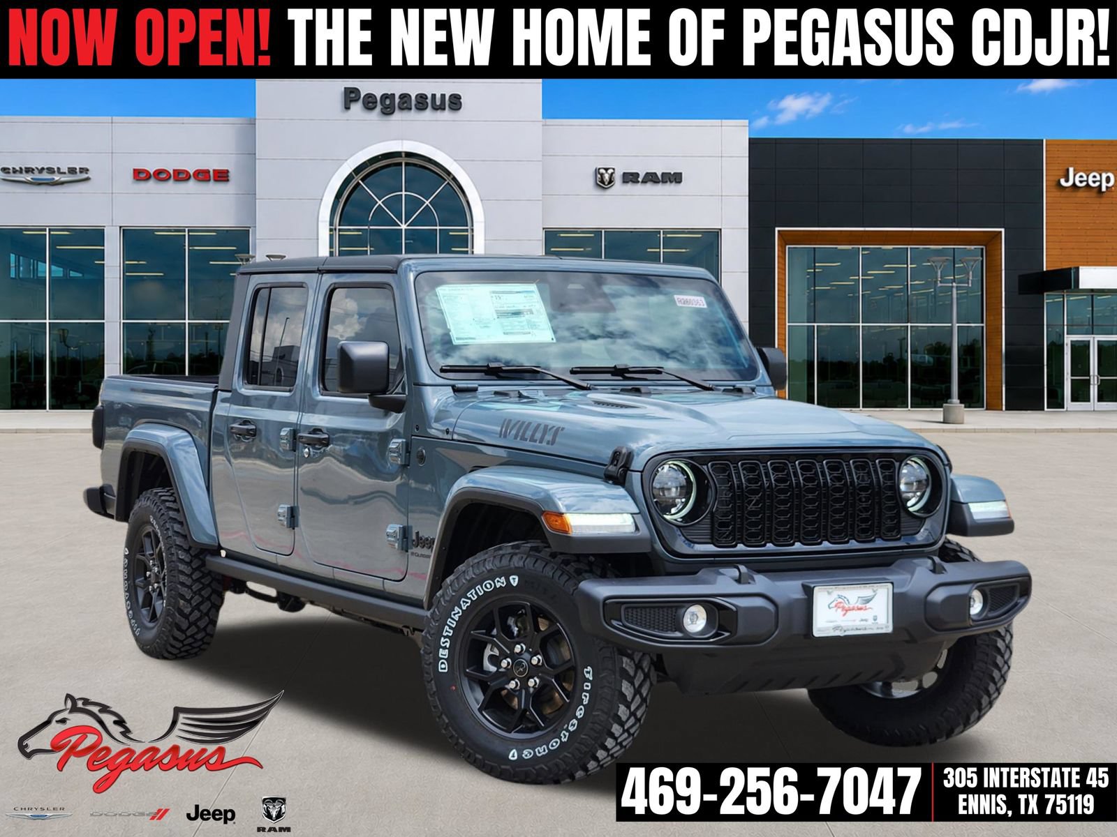 New 2026 Jeep Gladiator Sport AWD/4WD 360° Tour