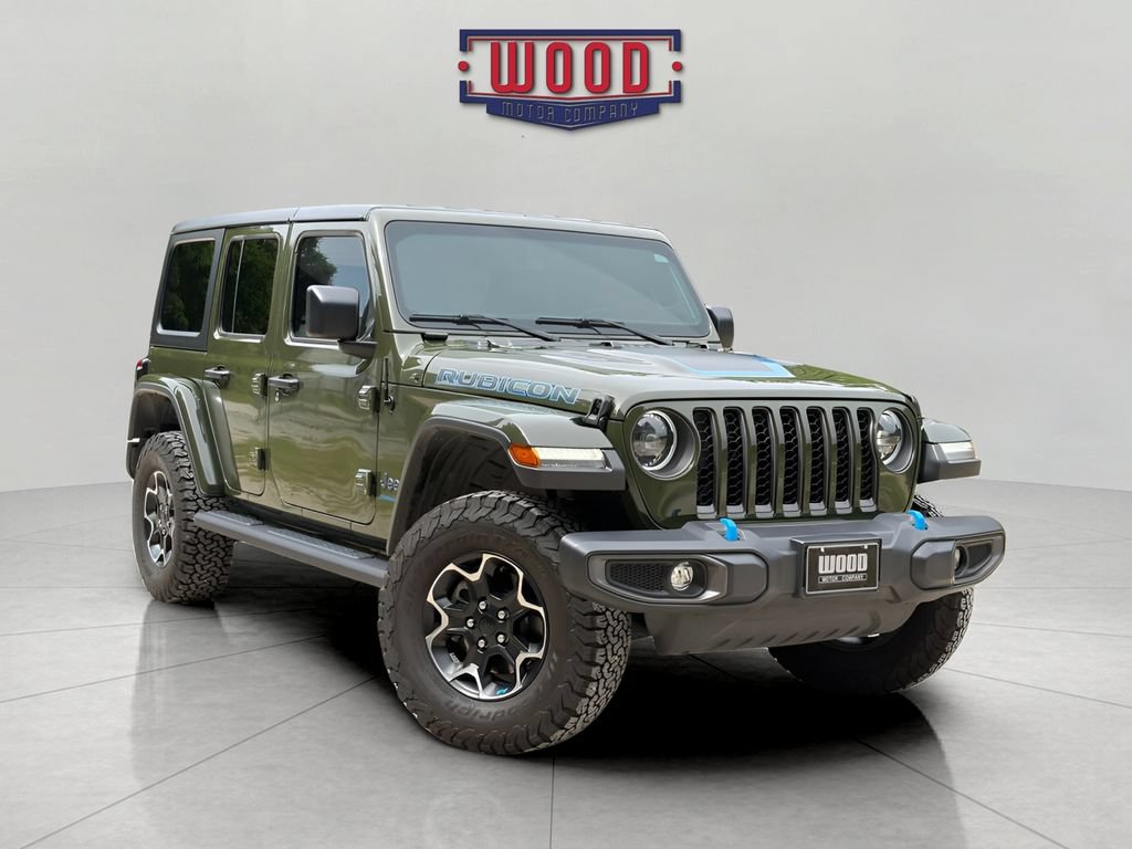 Used 2023 Jeep Wrangler Unlimited Rubicon 4xe w/ Cold Weather Group AWD/4WD image 1