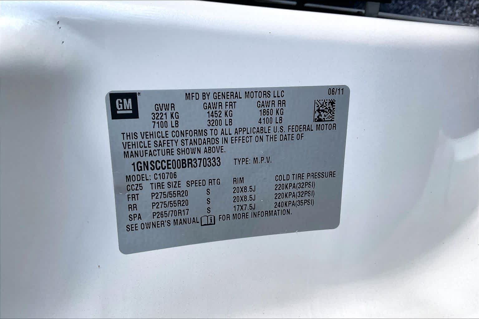 Used 2011 Chevrolet Tahoe LTZ RWD image 30
