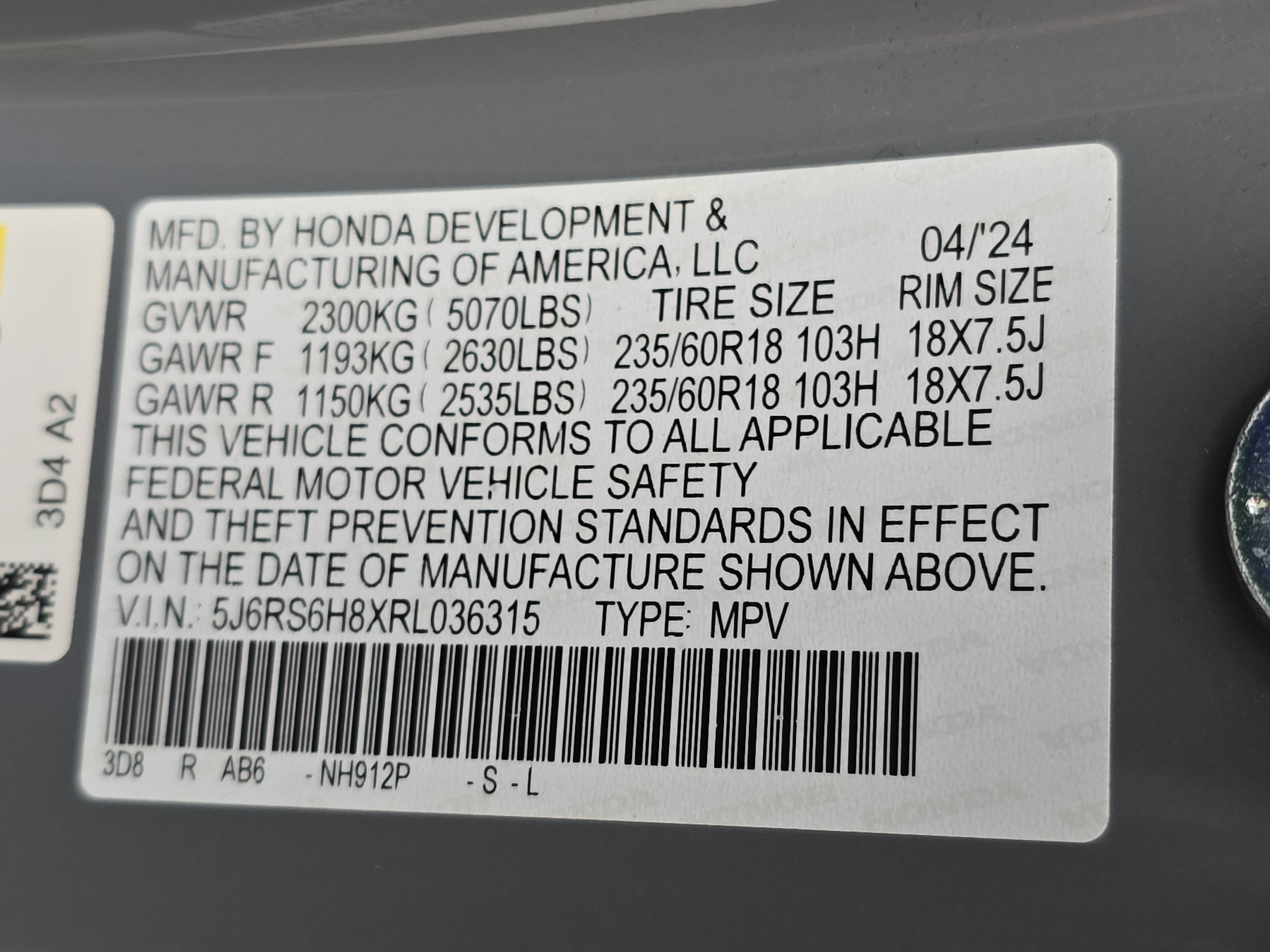 Used 2024 Honda CR-V Sport-L image 36