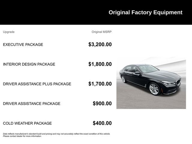 Used 2018 BMW 750i xDrive image 9