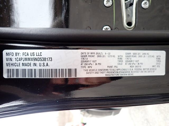 Certified 2022 Jeep Cherokee Latitude Lux image 18