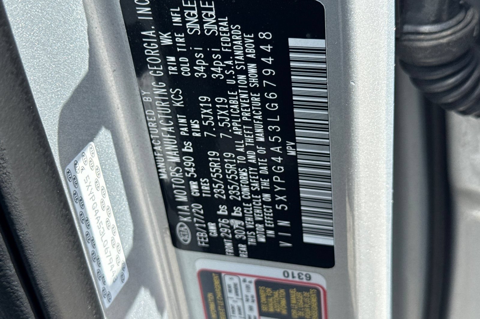 Used 2020 Kia Sorento S FWD image 29