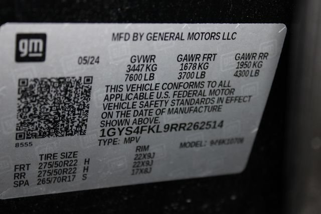Certified 2024 Cadillac Escalade Sport w/ Touring Package AWD/4WD image 54