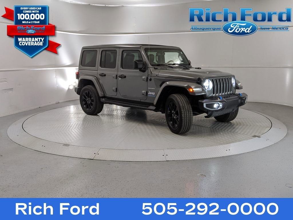 Used 2023 Jeep Wrangler Unlimited Sahara w/ Cold Weather Group image 1