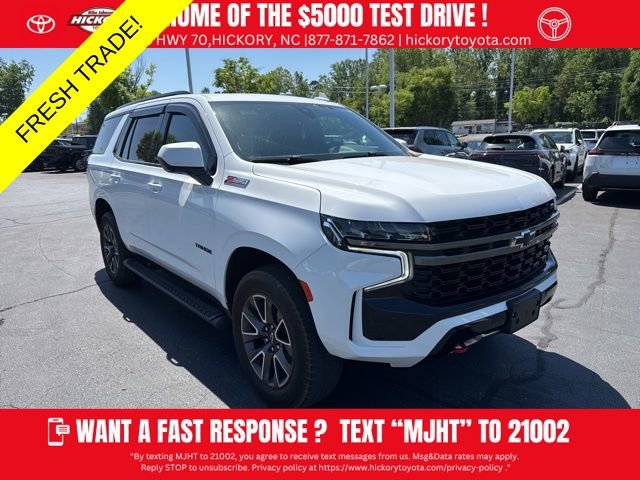 Used 2021 Chevrolet Tahoe Z71 w/ Rear Media and Nav Package AWD/4WD image 1