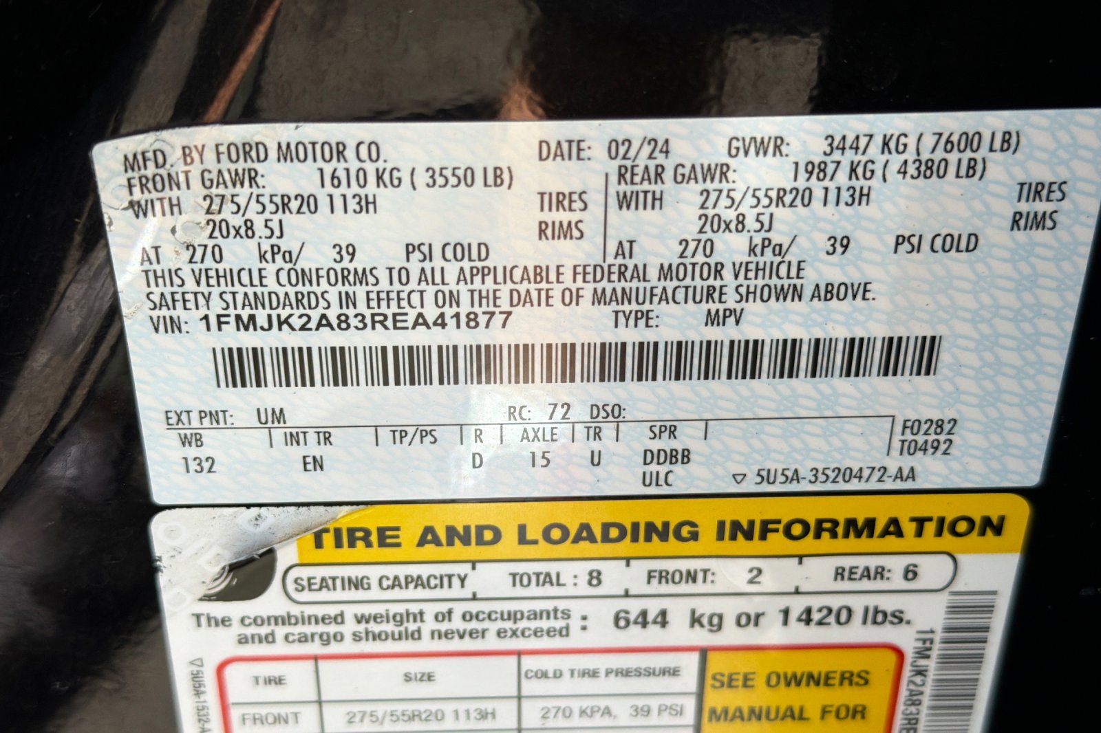 Used 2024 Ford Expedition Max Limited AWD/4WD image 31