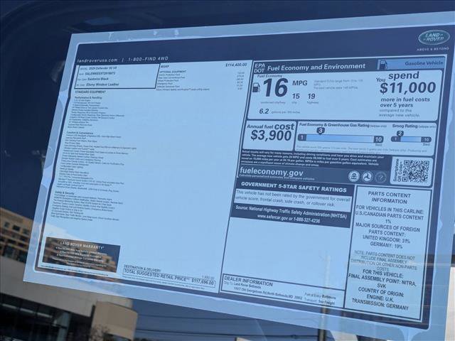 New 2026 Land Rover Defender 90 V8 image 20