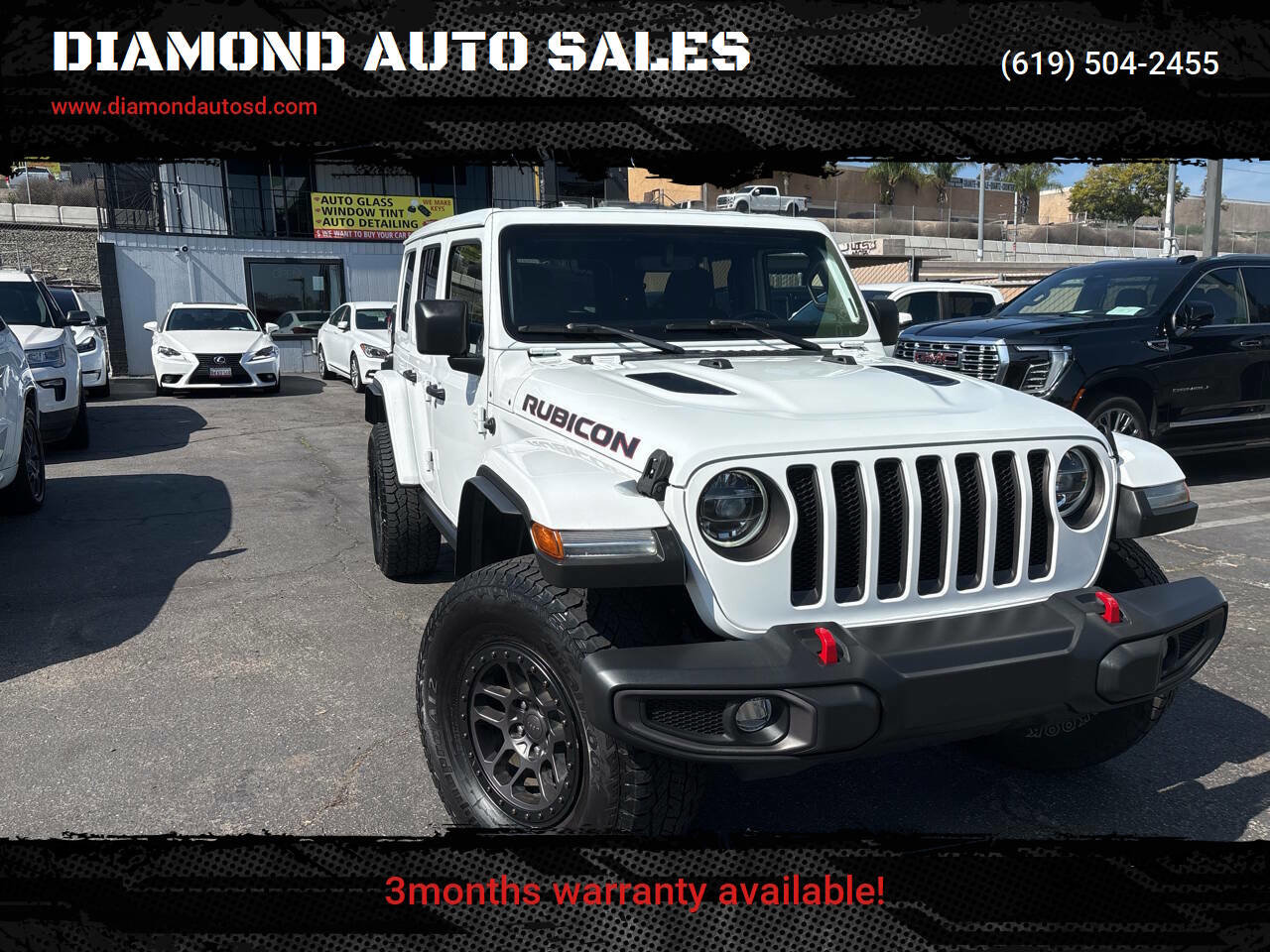 Used 2021 Jeep Wrangler Unlimited Rubicon w/ Xtreme Recon 35" Tire Package AWD/4WD image 1