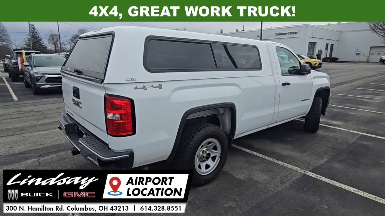Used 2015 GMC Sierra 1500 4x4 Regular Cab w/ Snow Plow Prep Package image 9