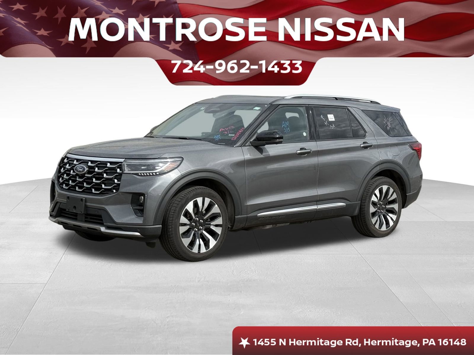 Used 2025 Ford Explorer Platinum w/ LUX Leather Package image 1
