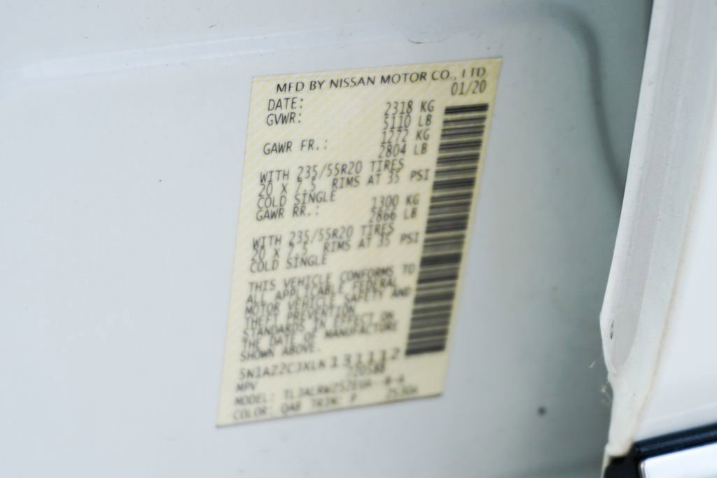 Used 2020 Nissan Murano SL w/ Moonroof Package image 51