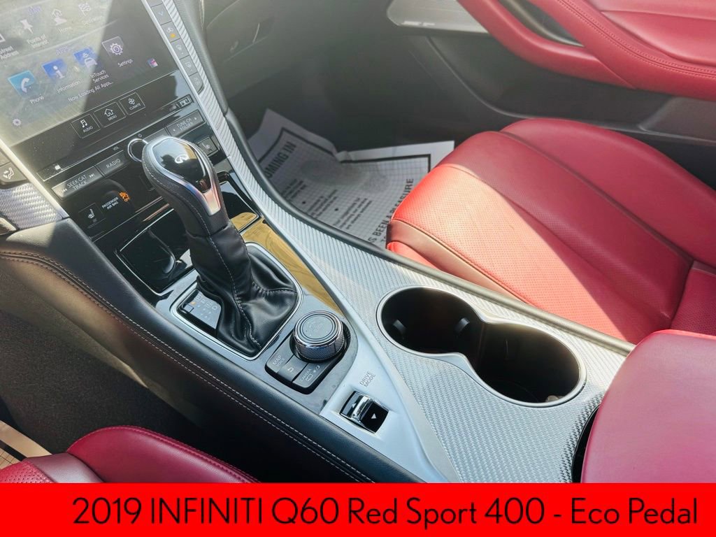 Used 2019 INFINITI Q60 Red Sport 400 w/ Proactive Package RWD image 24
